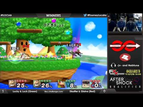 IaB43 PM - Luckyluck (Green) vs Disafter and Glaive (Red) - Winners Bracket