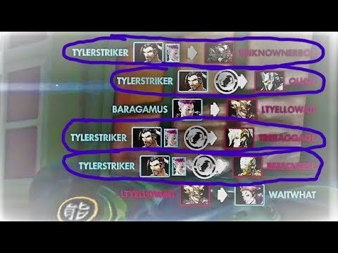 OVERWATCH INSANE HANZO PLAYS MONTAGE!