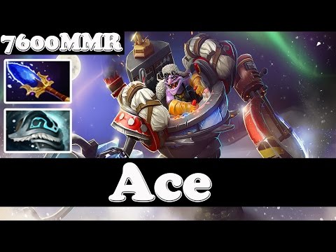Ace 7600 MMR Plays Timbersaw Vol 3 - Ranked Match Gameplay - Dota 2