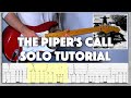 NEW ALBUM David Gilmour The Piper S Call Guitar Solo Tutorial Tabs