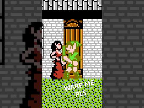 Warp to King's Tomb at the beginning of Zelda II (NES) - A Wild Glitch Appears! #zelda