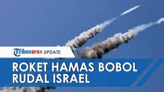 Detik-detik Roket Hamas vs Rudal Pencegat Iron Dome Israel, Saling Serang demi Tembus Pertahanan