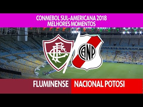 Melhores Momentos - Fluminense 3 x 0 Nacional Potosi - Sul-Americana - 11/04/2018