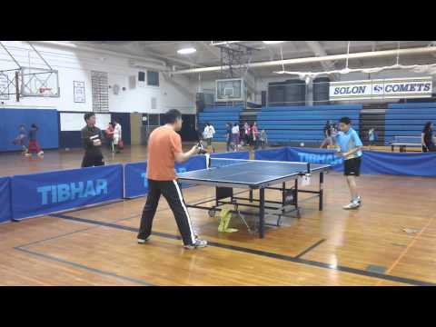 2014 6th CCCCA Chinese School Pingpong Competition final: Roger Liu vs Qingyuan Fan 01