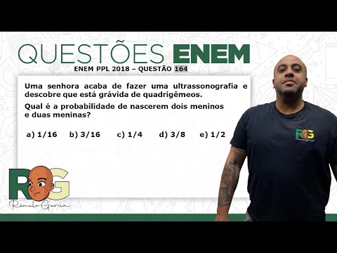 ENEM 2018 PPL MATEMÁTICA 164 - PROBABILIDADE