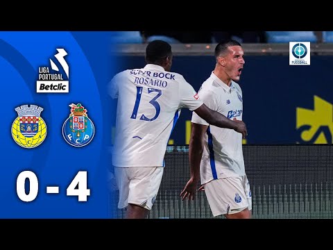 Winning streak continues! Porto finds quick response to sending off | FC Arouca vs. FC Porto