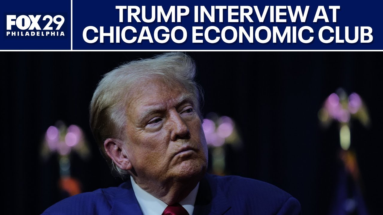Trump interview at Chicago Economic Club | FOX 29 News Philadelphia
