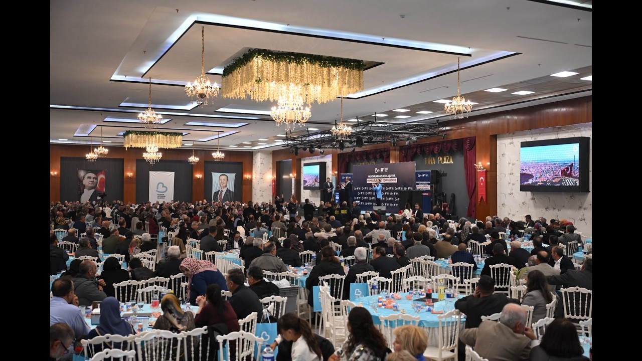 Akın, Muhtarlar ve Aileleriyle Bir Araya Geldi