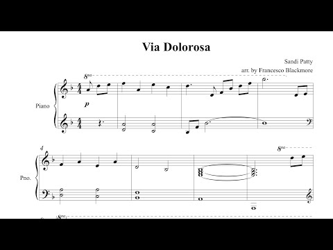 Sandi Patty "Via Dolorosa" | Download Sheet Music