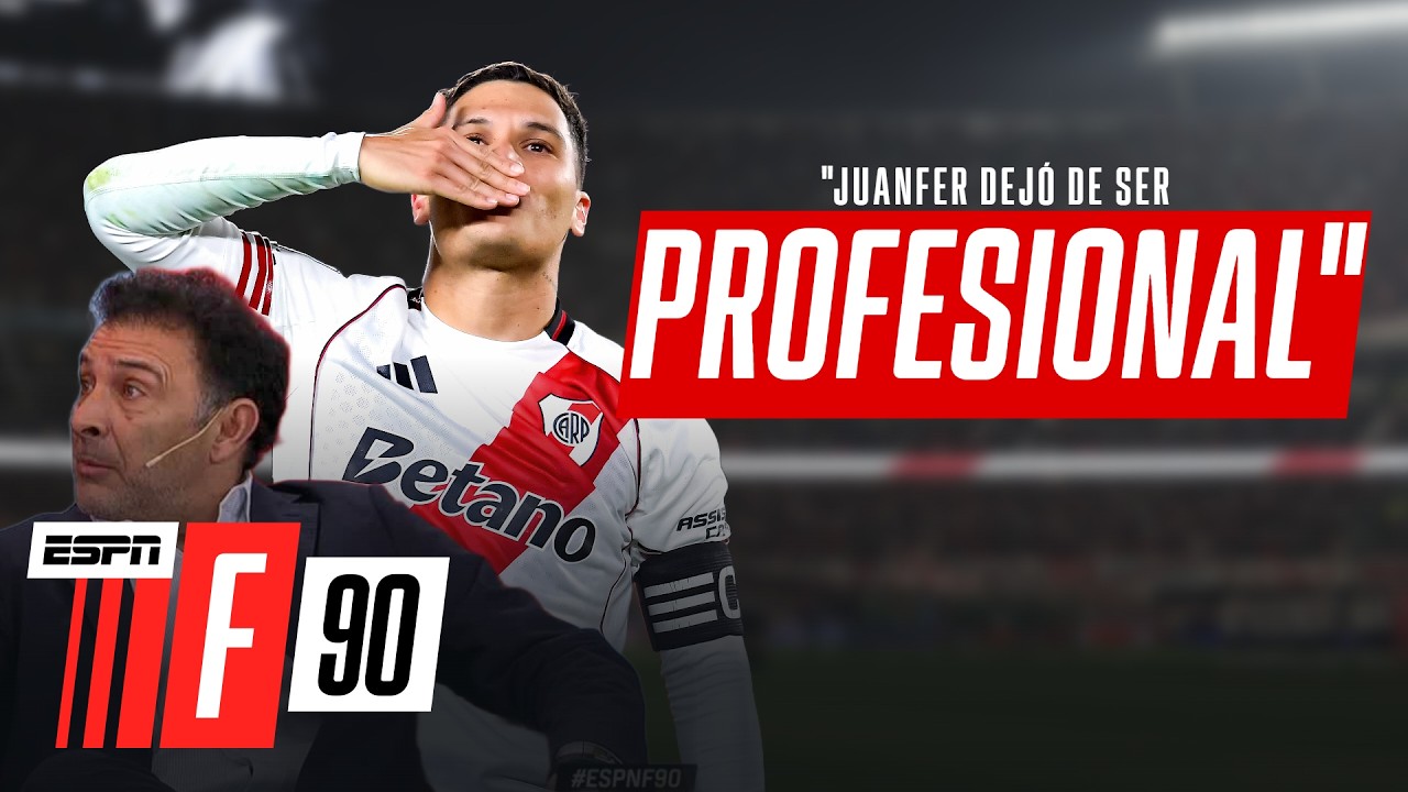 JUANFER QUINTERO Y COUDET, ¿UNA RELACIÓN SIN RETORNO EN RIVER? SE ARMÓ EL DEBATE EN F90