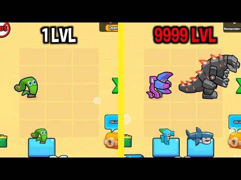 MAX LEVEL in Block Fish:Merge Battle Game