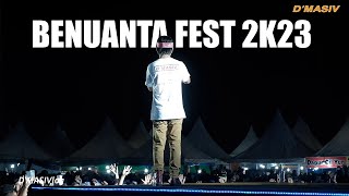 D'MASIV MANGGUNG DI BENUANTA FEST 2K23 - KALIMANTAN UTARA