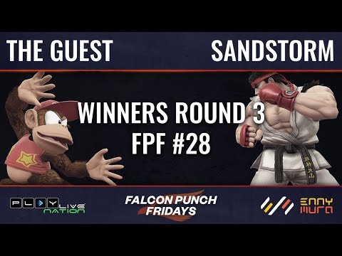 The Guest (Diddy Kong) vs Motion | Sandstorm (Ryu) - Winners Round 3 (FPF28)