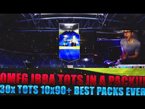 FIFA 16: OMFG IBRAHIMOVIC TOTS IN A PACK!! BEST PACK OPENING EVER! - ULTIMATE TEAM (DEUTSCH)