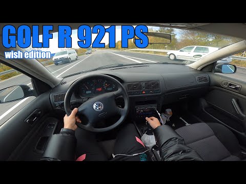 GOLF IV wird kurz zum GOLF R | 0-100 KM/H