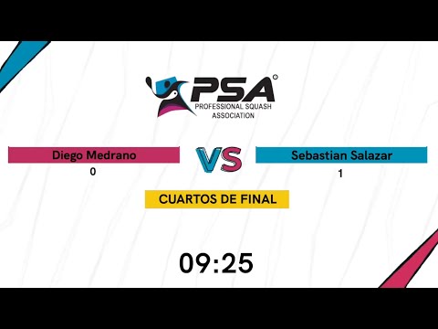Torneo Pedro Luna 2022 - Cuartos de Final - Diego Medrano vs Sebastián Salazar