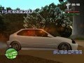 Honda Civic Vtec для GTA San Andreas видео 2