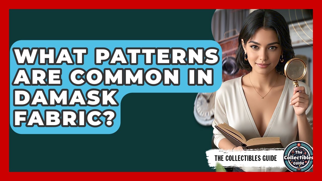 What Patterns Are Common In Damask Fabric? - The Collectibles Guide