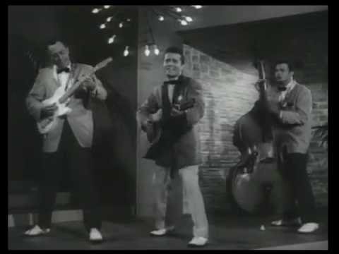 JOHNNY BURNETTE & THE ROCK 'N' ROLL TRIO Lonesome Train (Improved sound)