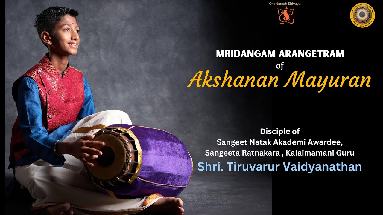 8 Bhavayami Gopalabalam| Akshanan Mayuran 2023|Tiruvarur Vaidyanathan|Nagai Muralidharan-Violin Solo