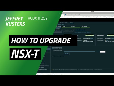 VMware NSX-T Fundamentals: How to upgrade to NSX-T Data Center v3.1.1