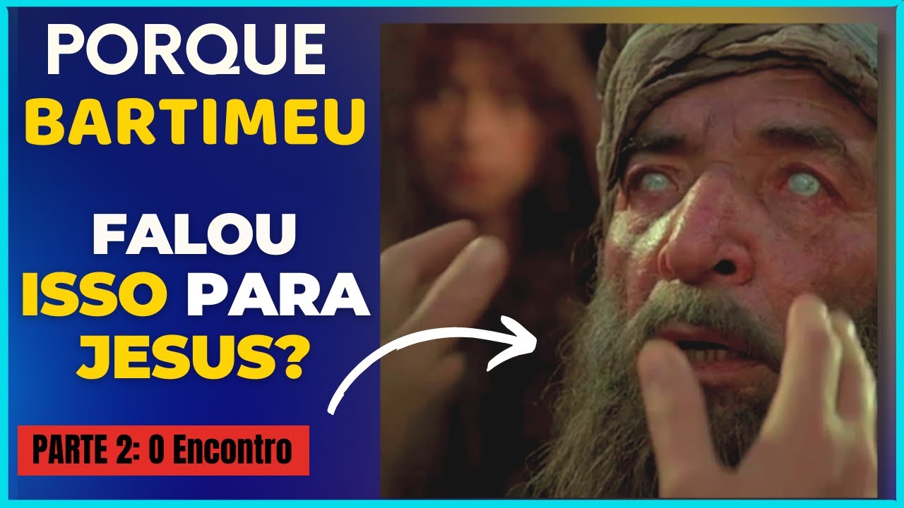 Estudo Bíblico em Marcos 10 - O Cego de Jericó: Jesus encontra Bartimeu | Subsídio para pregar