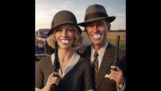 Bonnie &amp; Clyde Flex Blinged-Out Teeth After Bank Heist 💎💰🔫” #bonnie #clyde #bankheist