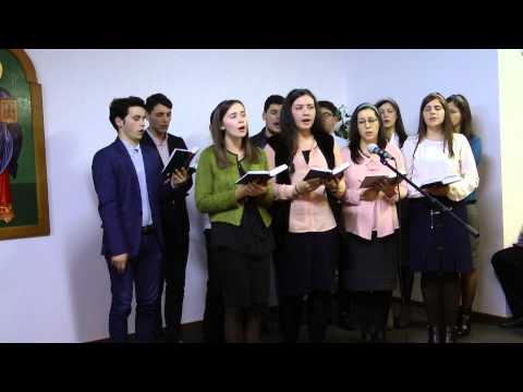 tinerii de la Suceava la adunarea de tineret ,,Oastea Domnului,, Marginea