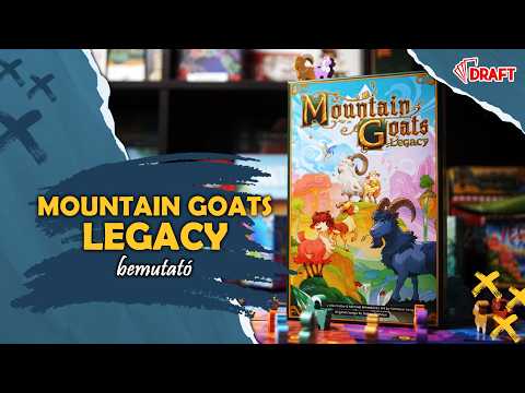 Amire senki sem várt, mégis itt van  | Mountain Goats Legacy társasjáték bemutató - :: DRAFT :: Társasjáték vlog