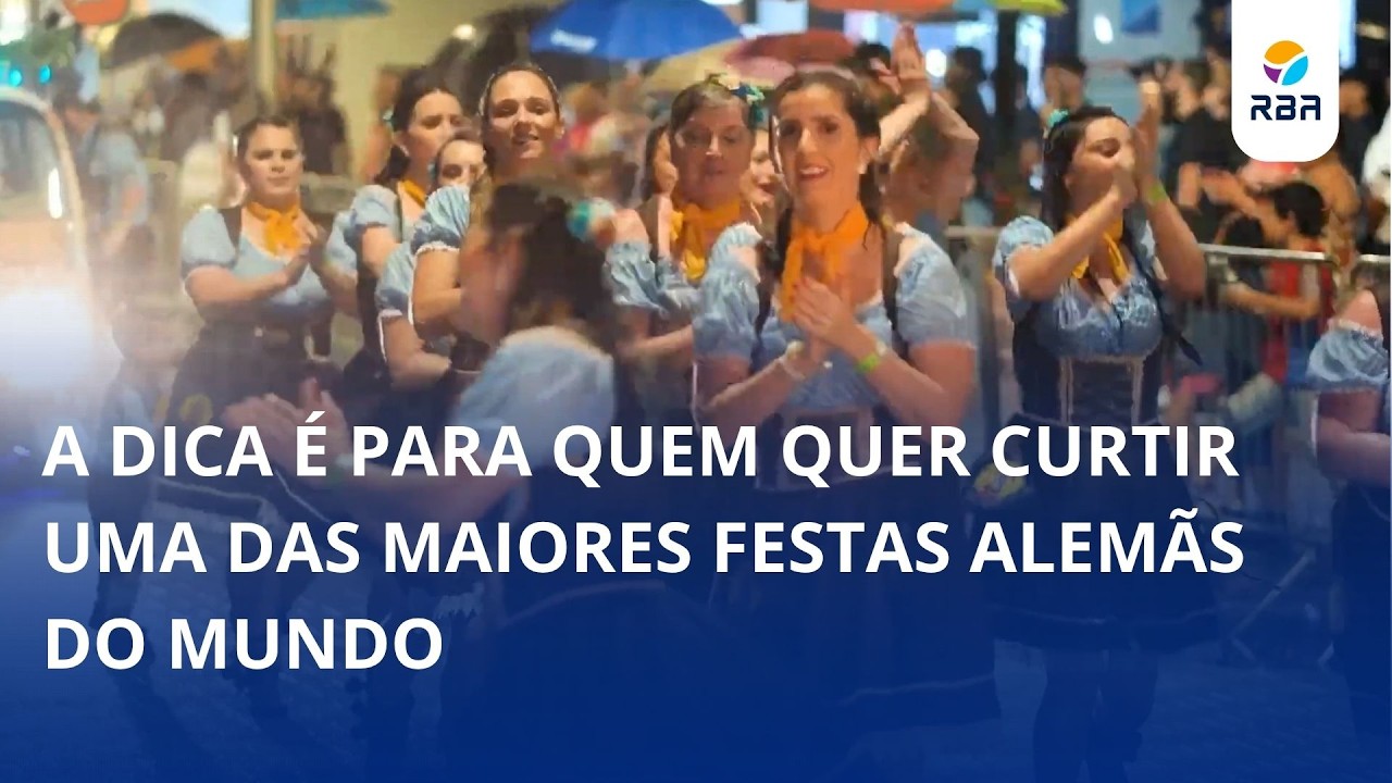 A dica da Meri Turismo é para quem quer curtir uma das maiores festas alemãs do mundo