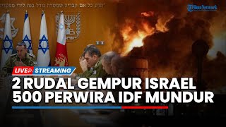 Houthi Luncurkan Dua Rudal Hipersonik ke Israel hingga Ratusan Perwira Senior IDF Mengundurkan Diri