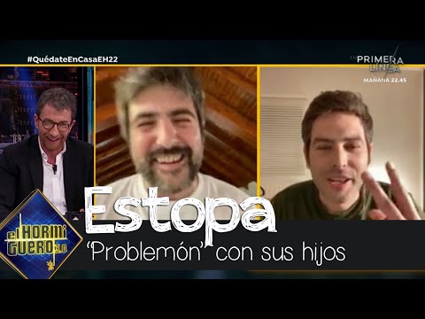 El 'problemón' de David y José, de Estopa, con sus hijos durante la cuarentena - El Hormiguero 3.0
