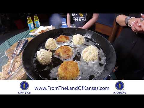 Chef Alli FLOK: Corned Beef Fritters with Dipping...