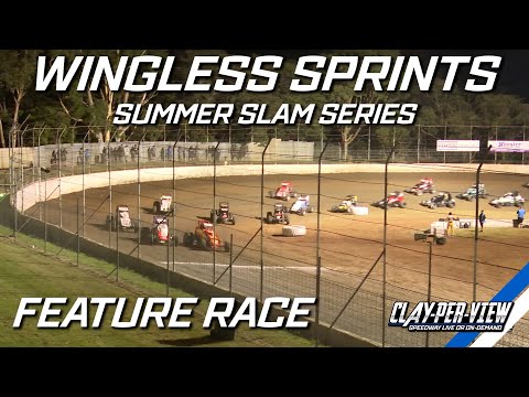 Wingless Sprints | Summer Slam Series - Simpson - 7th Jan 2023 | Clay-Per-View Highlights