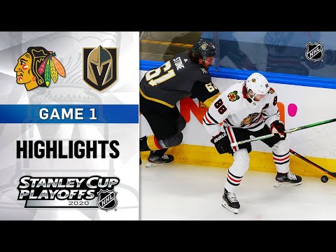 NHL Highlights | First Round, Gm1: Blackhawks @ Golden Knights - Aug. 11, 2020