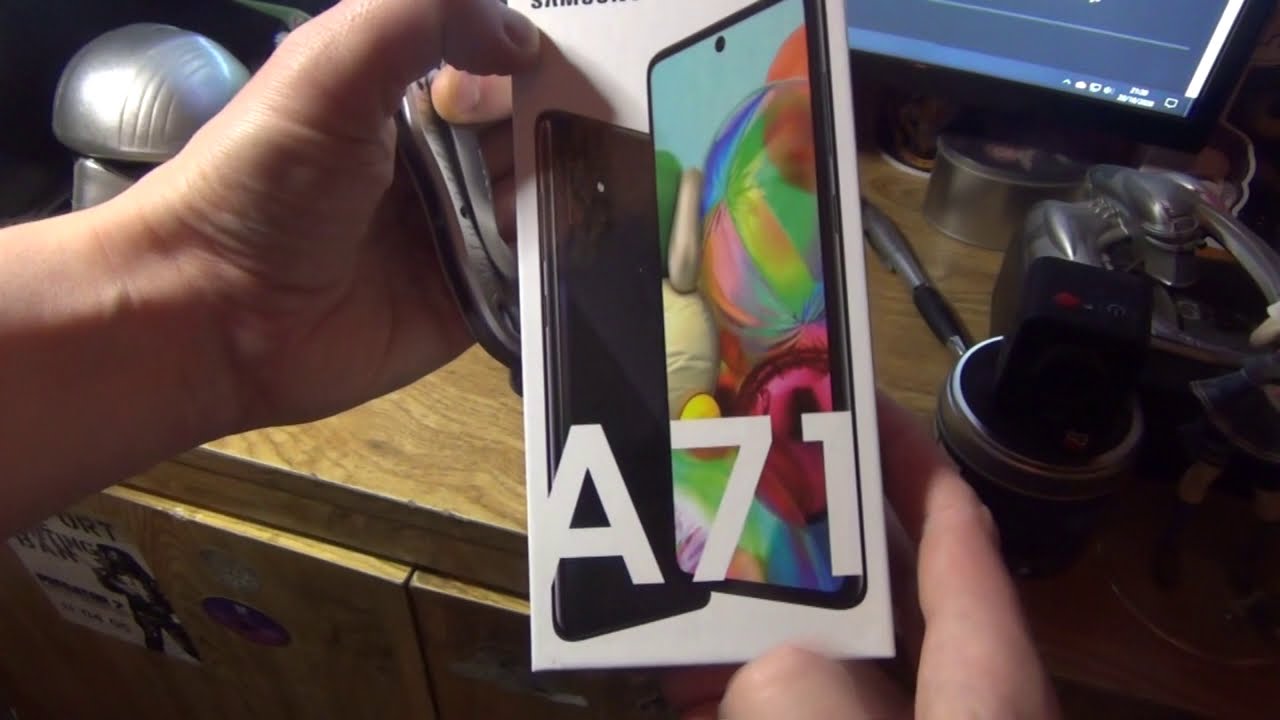 Samsung Galaxy A71 Unboxing and Setup
