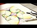 How To Draw Golden Ratio Spirals ∞ Tutorial On Sacred Geometry