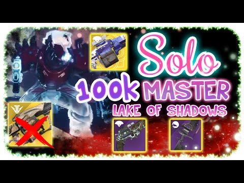 Solo 1080 Ordeal Master Nightfall - Lake Of Shadows - Destiny 2 ( No Anarchy) Platinum Commentary