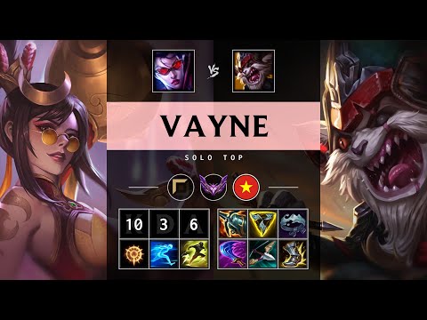 Vayne Top vs Kled: Triple Kill, Dominating - VN Master Patch 25.S1.2