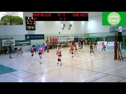 2°Parte Finale Coppa Italia divisione femminile Sporting Club Cervignano vs Udine Volley