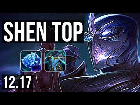 SHEN vs MAOKAI (TOP) | 5/0/10, Rank 8 Shen, 500+ games, 1.0M mastery | EUW Challenger | 12.17