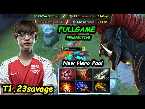 23savage Huskar 12K MMR Carry vs ChYuan [Tinker] Dota 2 Perspective Fullgame