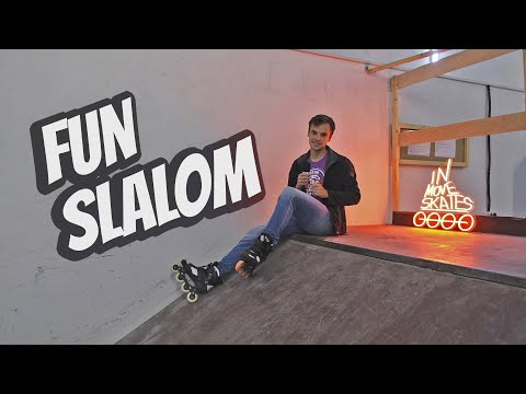 FUN SLALOM MOVES 8 - SNAKES, NELSONS IN COOL COMBINATIONS