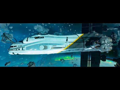 Star Citizen - MISC Hull C Paint Options - 4K HDR
