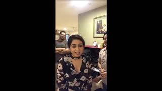 Shreya Ghoshal singing dhadkane azad hain unplugged HD