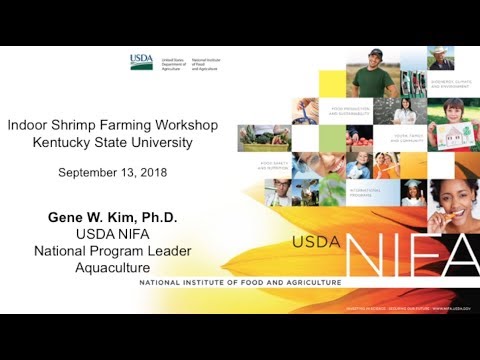 USDA NIFA National Program Leader Aquaculture by: Gene W. Kim Ph. D.