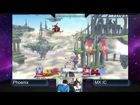 Chula Vista Smash #3 - IC (Diddy Kong) vs. Phoenix (Sonic) - SSB4 Grand Finals #1 - Smash 4 Wii U