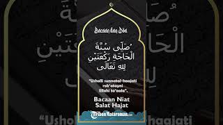 Bacaan Niat Salat Hajat