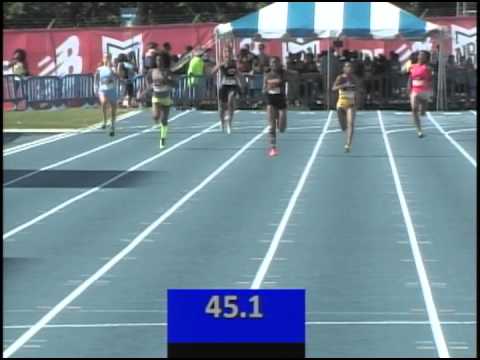 Girls 400m Freshman Section 4 - New Balance Nationals Outdoor 2013