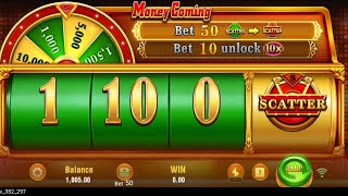 Money Coming 💥 All Scatter | ₹50 Bet | Big Win 50,000 🔥 Real Twist! | Win or Lose Demo Gameplay
